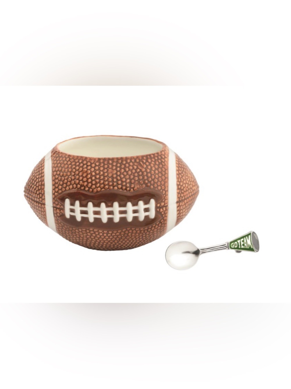 Football dip bowl set